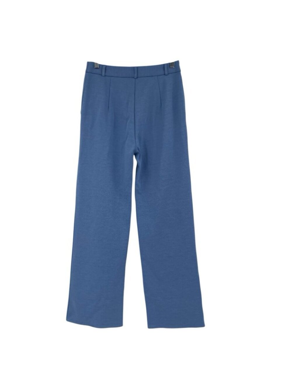 J McLaughlin Womens Size 2 Blue Brock Straight Leg Pant Rayon Nylon Career - Picture 2 of 13